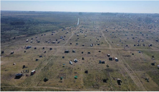En la provincia de Buenos Aires ya fueron usurpadas 4.300 hectáreas donde se iban a construir barrios cerrados y viviendas sociales