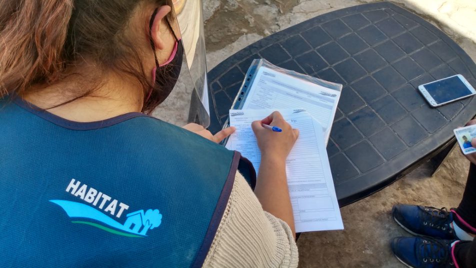 El municipio continuó el relevamiento territorial en el barrio del Auto Club