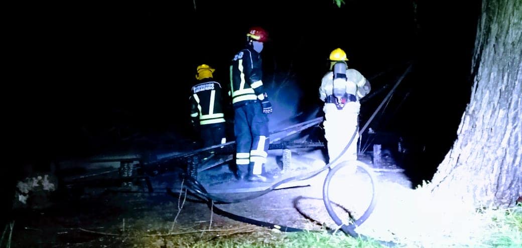 Bomberos: Un nuevo incendio en el balneario sur