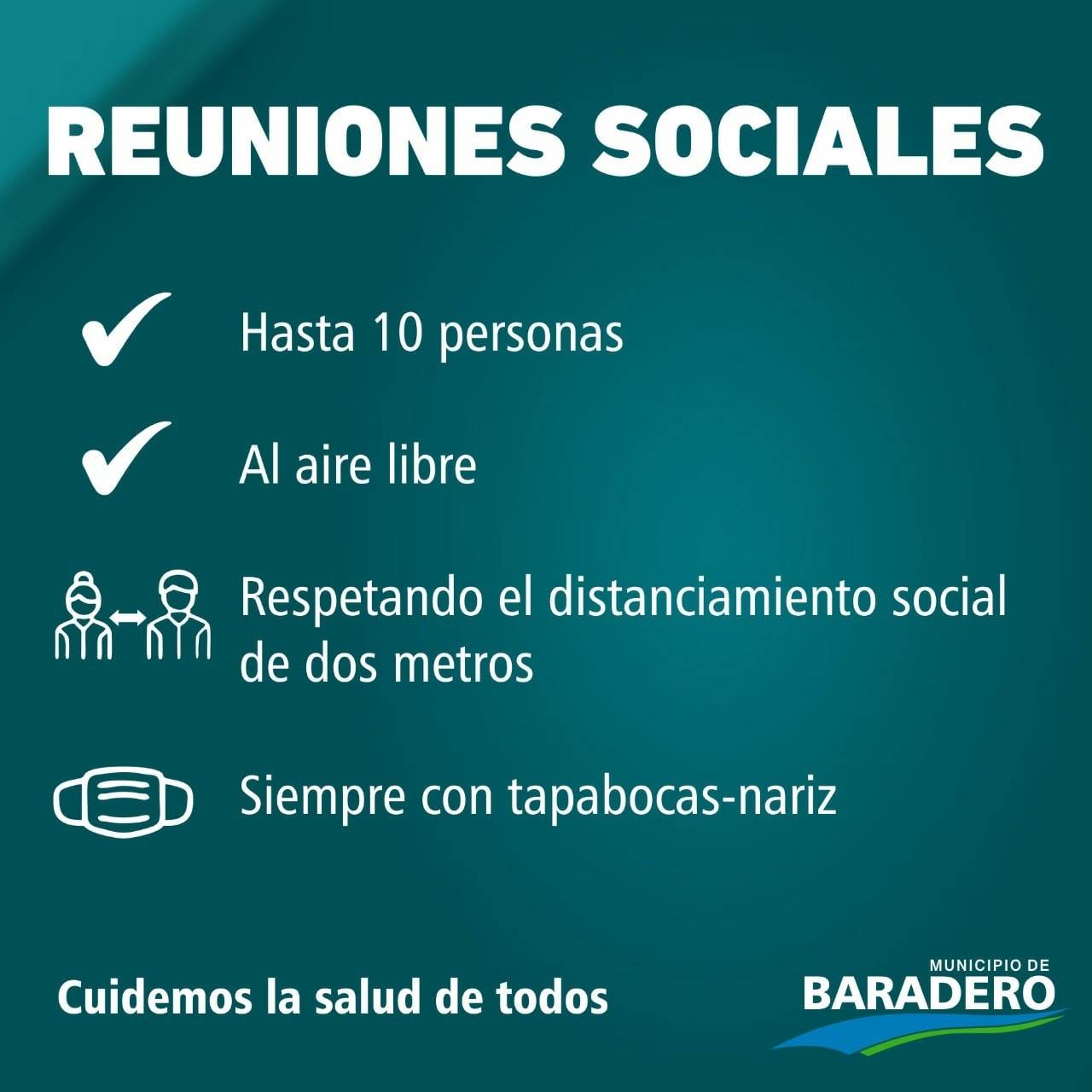 Coronavirus: Habilitan las reuniones de hasta diez personas