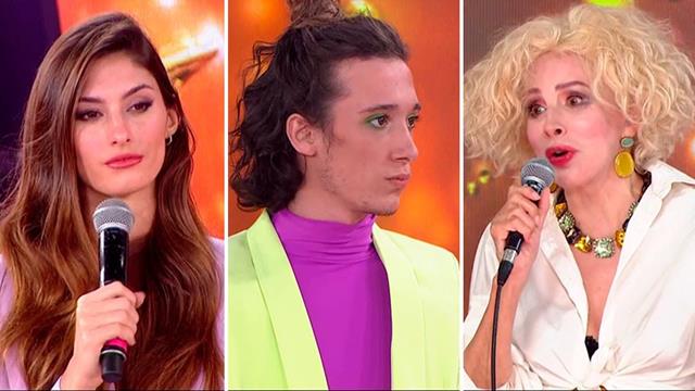 Nacha Guevara enfrentó a Lola Latorre y Lucas Spadafora en vivo