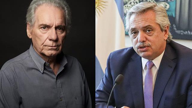 Alberto Fernández lamentó la muerte del actor Hugo Arana