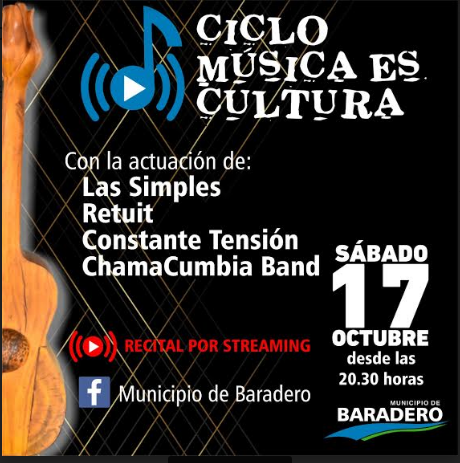 Este sábado viví desde tu casa un nuevo concierto de «Música es Cultura»