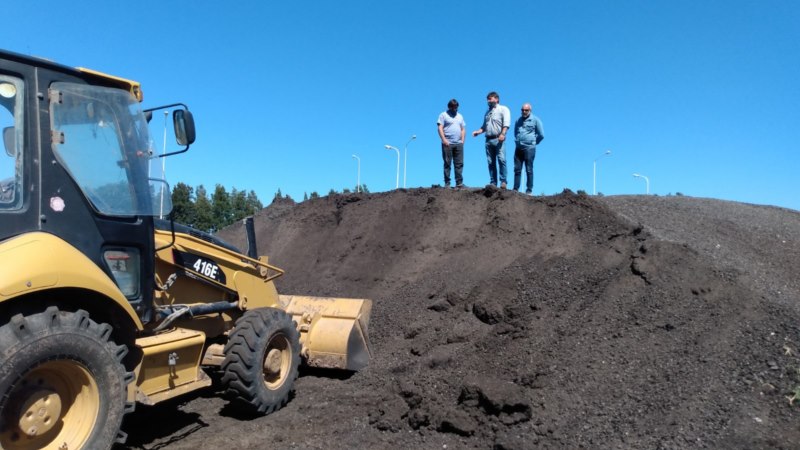 El Programa de Reparación de calles Baradero I continuó en Alsina