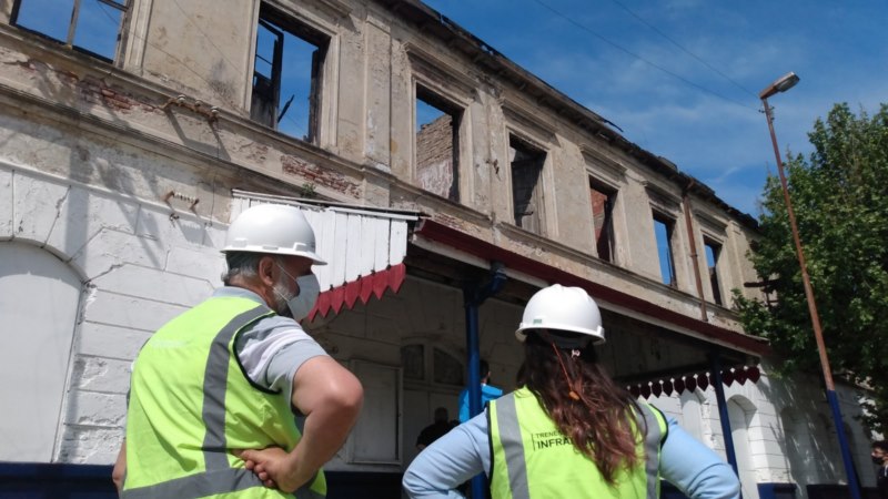 Estación de Trenes: Adif visitó la ciudad para iniciar el relevamiento técnico y arquitectónico para su recuperación