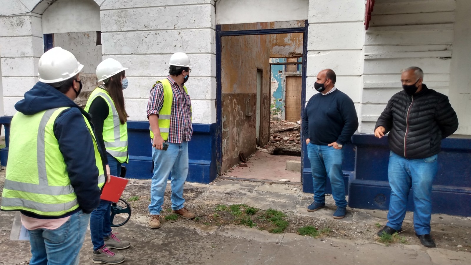 Avanza la planificación para la reconstrucción de la Estación de Trenes: otra comitiva responsable de los trabajos llegó a la ciudad