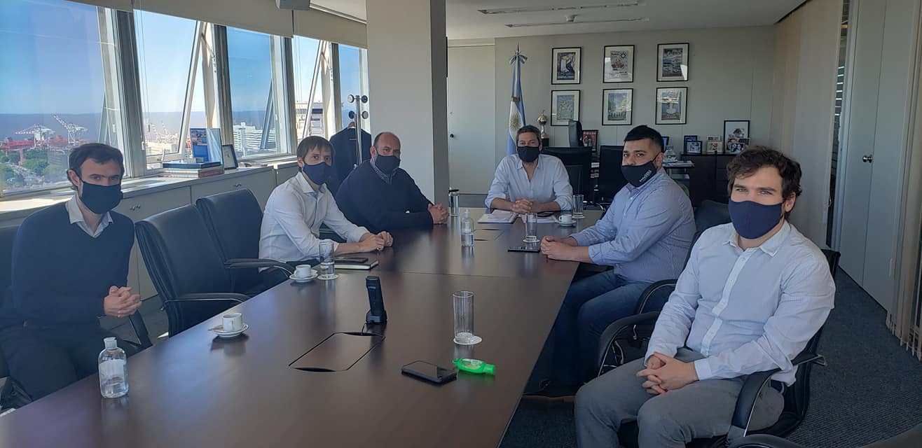 El intendente Esteban Sanzio y el ministro Matías Lammens se reunieron y confirmaron obras en el Polideportivo Municipal y abordaron estrategias turísticas para la próxima temporada
