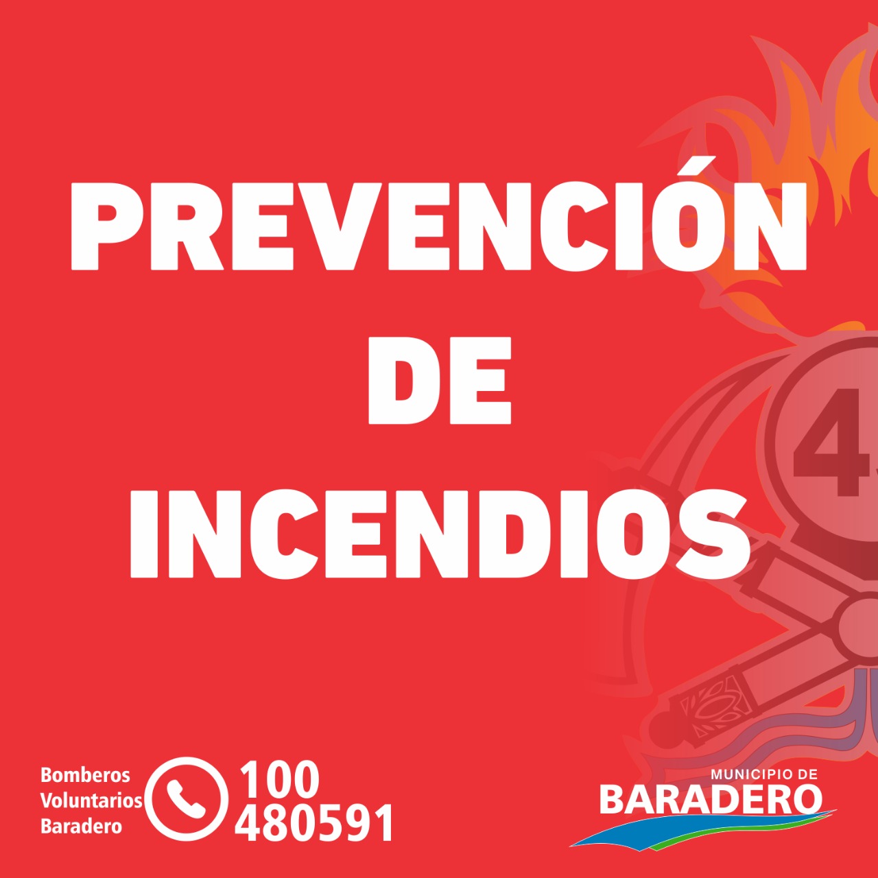 Prevención: Recomiendan no iniciar ningún tipo de fuego