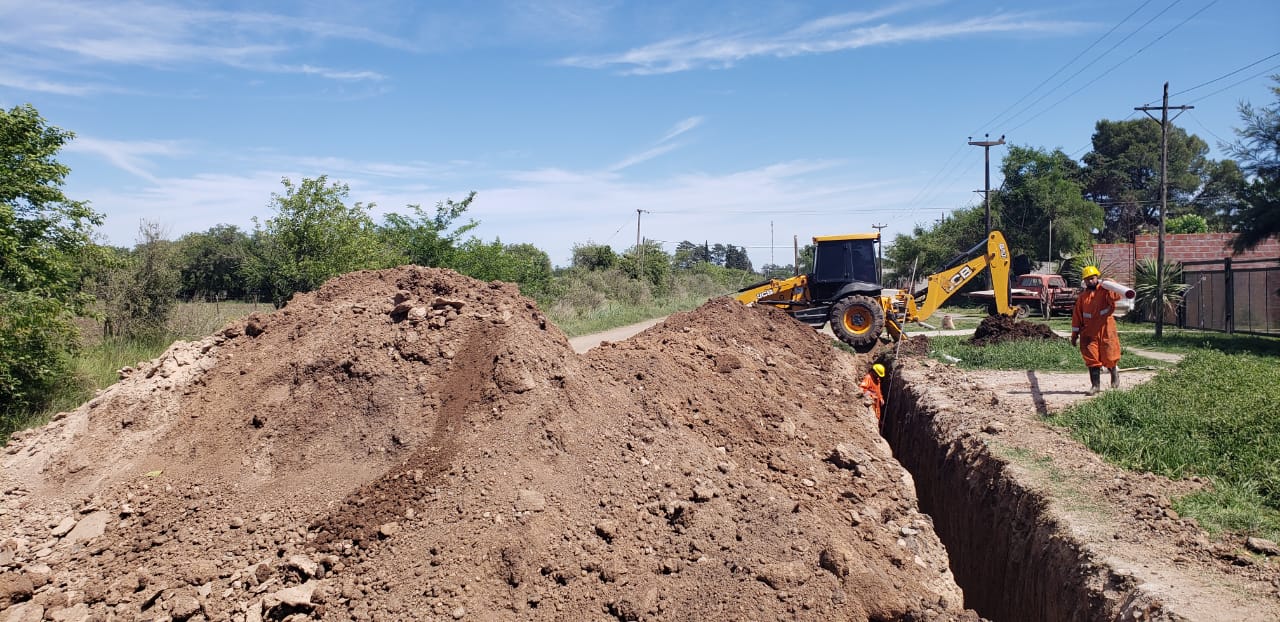 Arrancó la obra de cloacas en el barrio San José, que beneficiará a más de 200 vecinos