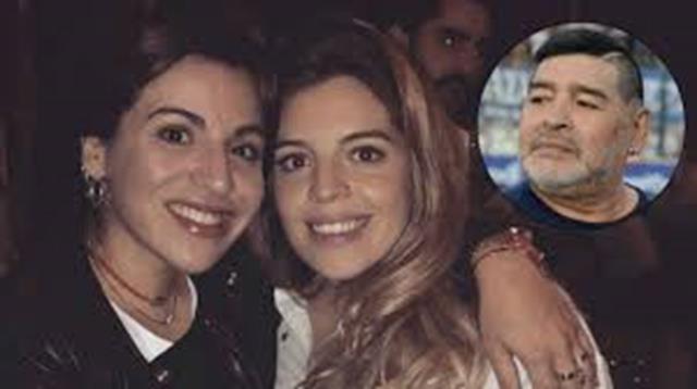 El mal momento de Dalma y Gianinna por la salud de Diego Maradona