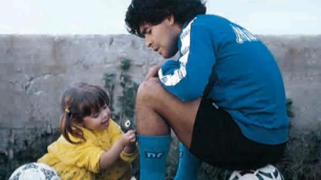 La desgarradora carta de Dalma para despedir a Diego Maradona