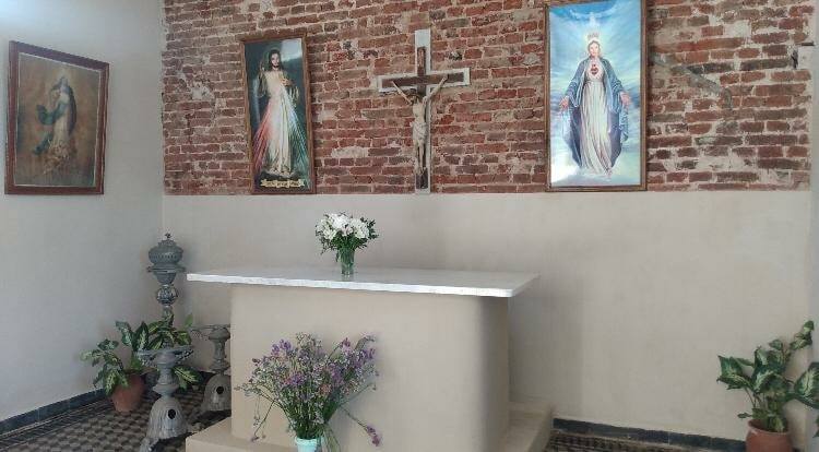 El municipio inauguró la remodelada Capilla del Cementerio Municipal