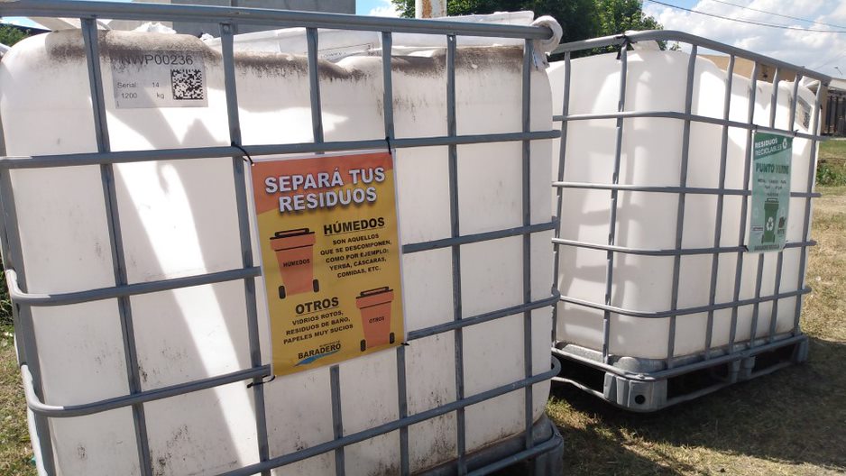 Se llevan adelante trabajos en el Parque del Este y se colocó un nuevo Punto Limpio en la ciudad 