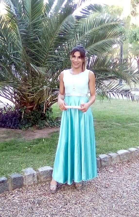 Inclusión y superación. Egresó del secundario Francesca Monje