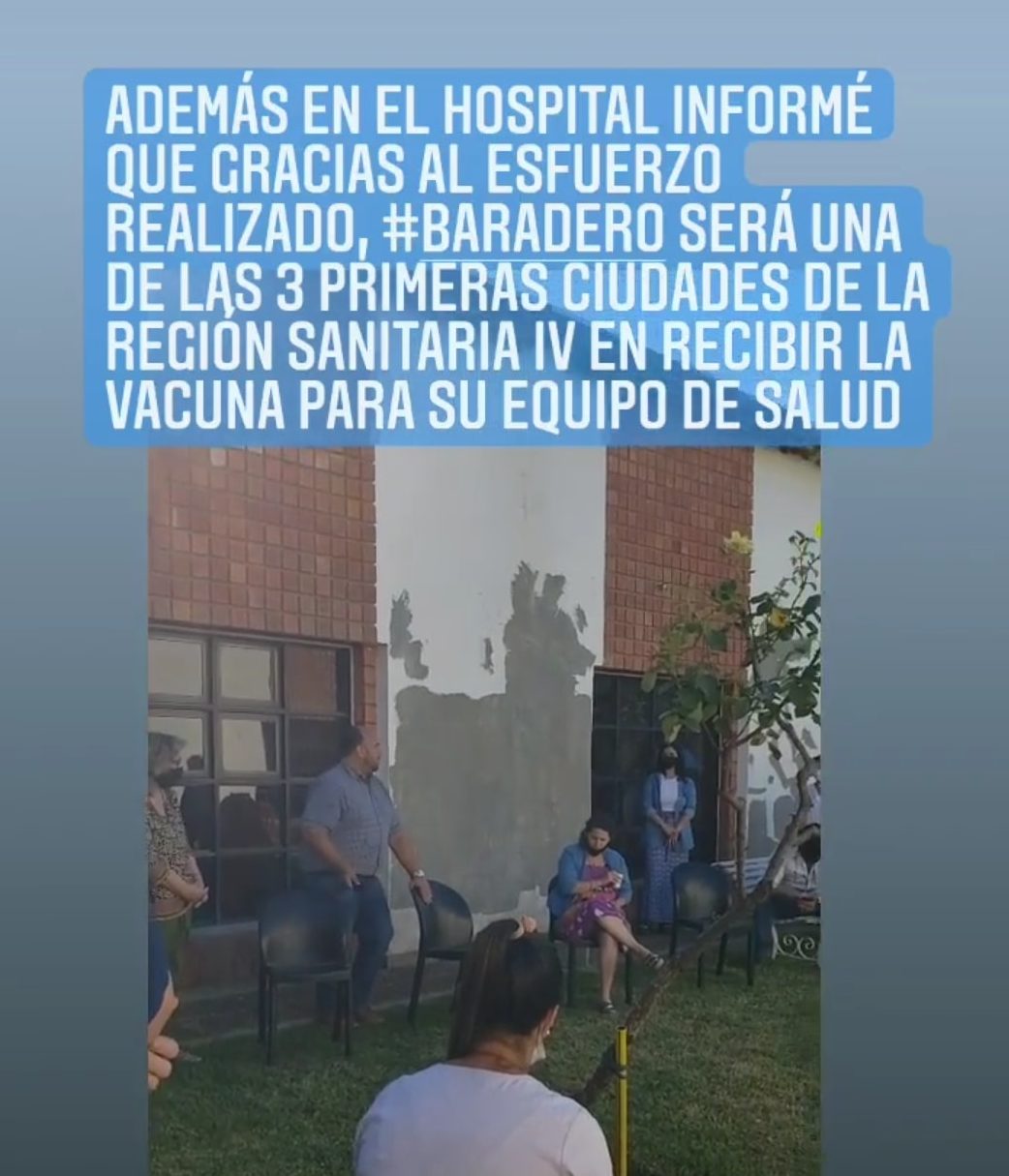 Covid19: Baradero con prioridad para la vacuna de los trabajadores de salud