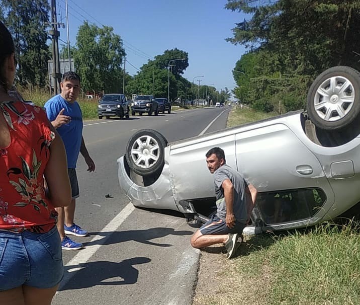 Policiales: Dos accidentes con lesiones leves