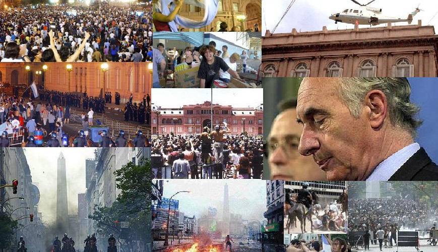Las horas finales de De la Rúa en el gobierno y los protagonistas políticos que rodearon su caída: Duhalde, Cavallo y Alfonsín