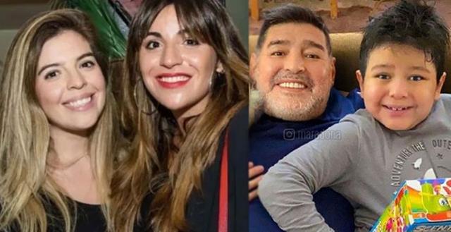 El gran gesto que tuvieron Dalma y Gianinna Maradona con Dieguito Fernando