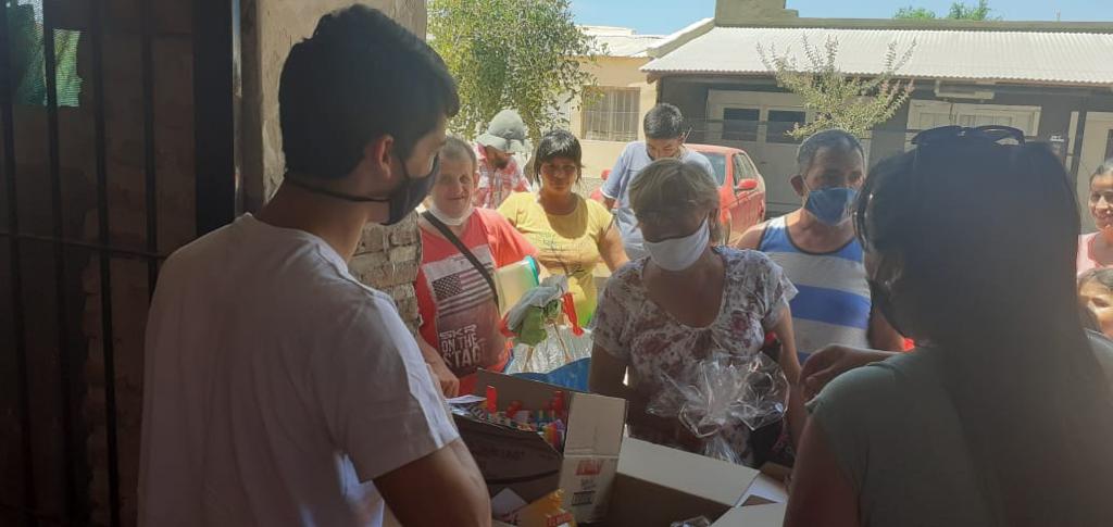 Agradecimiento del comedor Manitos Unidas