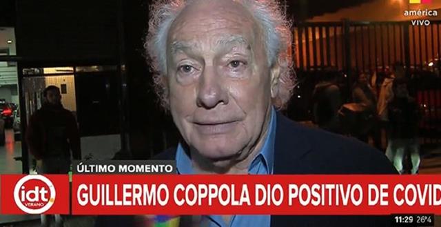 Guillermo Coppola dio positivo de coronavirus