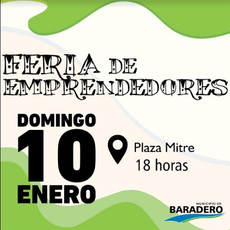 Este domingo se viene la primera Feria de Emprendedores del año