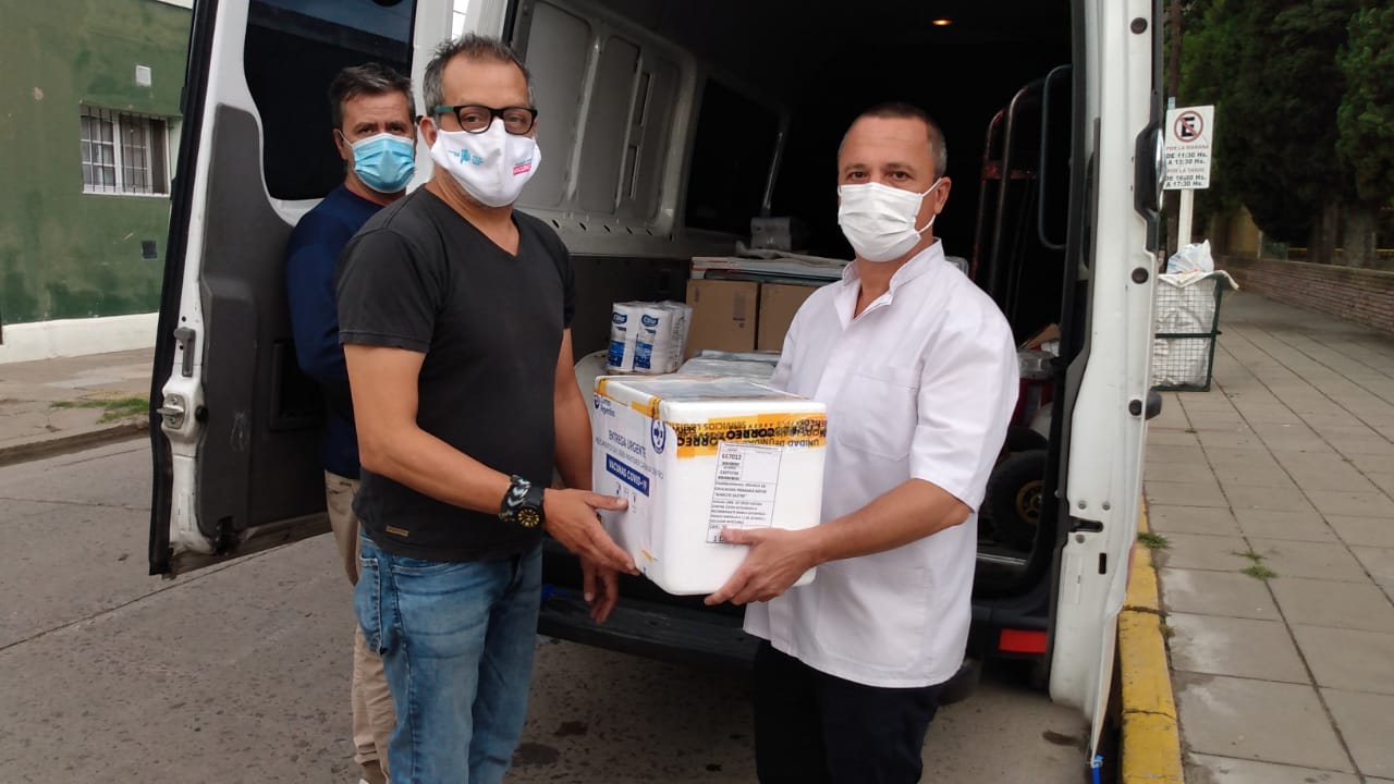 #CuidamosLaSaludDeTodos | Llegaron a Baradero 500 dosis de la vacuna Covishield