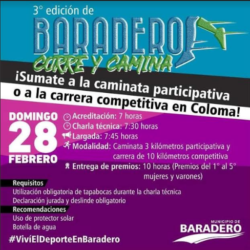 #VivíElDeporteEnBaradero | Baradero Corre y Camina: ¡Se viene la tercera edición en Santa Coloma!