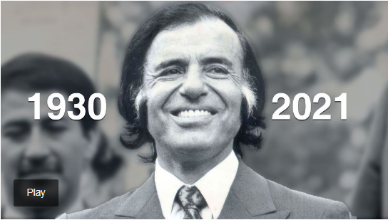 Murió Carlos Menem, el presidente que marcó una década