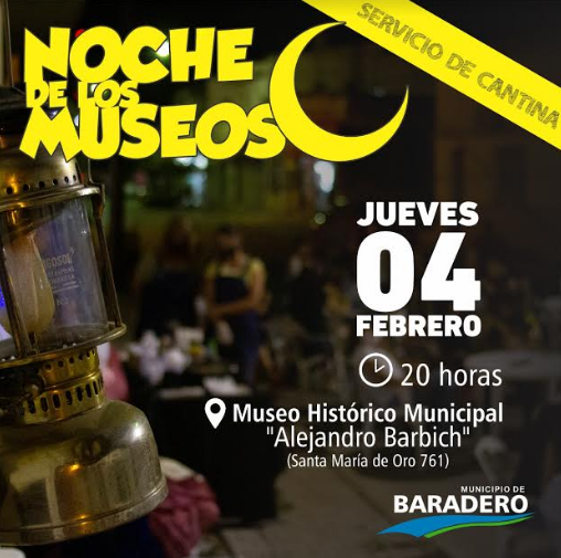 #DisfrutáBaraderoTodoElAño | Este jueves se realizará una nueva Noche de los Museos