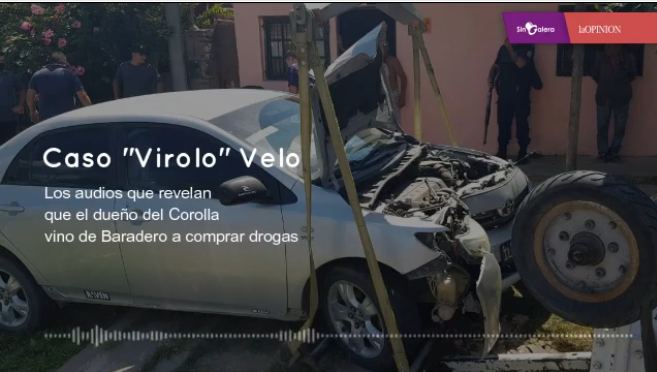 San Pedro| Caso “Virolo” Velo: el chat del dueño del Corolla revela que vino de Baradero a comprar drogas