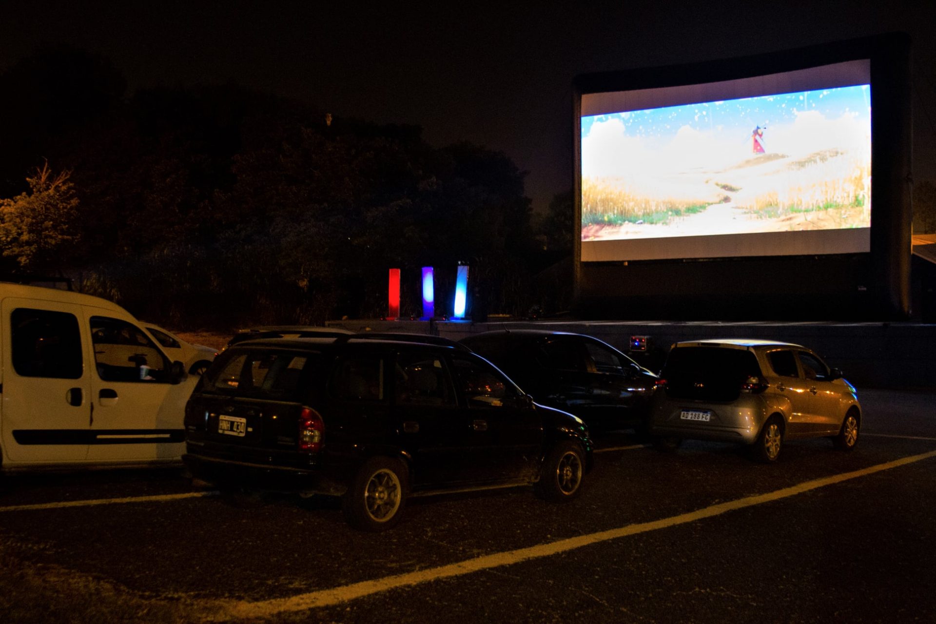 El municipio ofreció dos jornadas de Autocine en el Anfiteatro Municipal