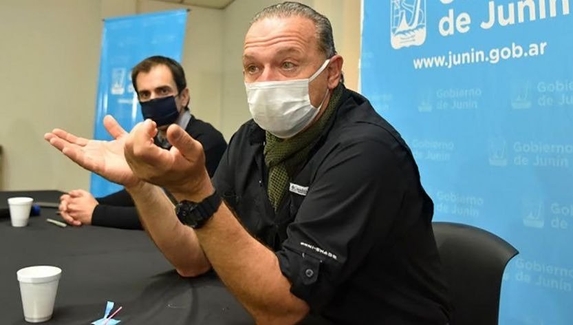 Berni insultó y echó al enviado de Frederic de la conferencia de prensa por la aparición de Maia