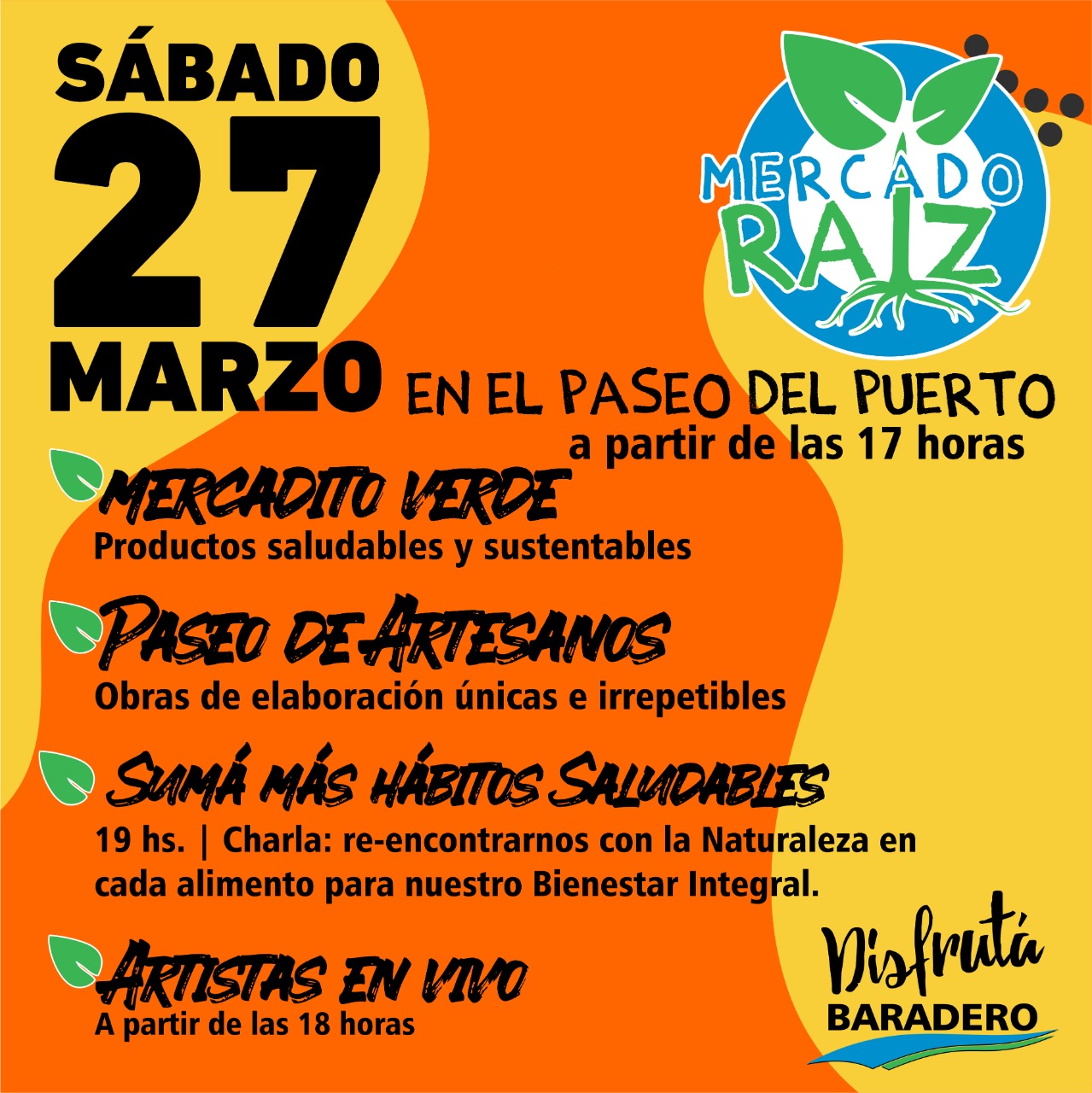 #DisfrutáBaraderoTodoElAño | Se viene una nueva edición de Mercado Raíz