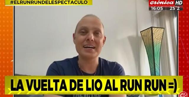 Lío Pecoraro reapareció en televisión: «Esta travesía ya está ganada desde el día uno»