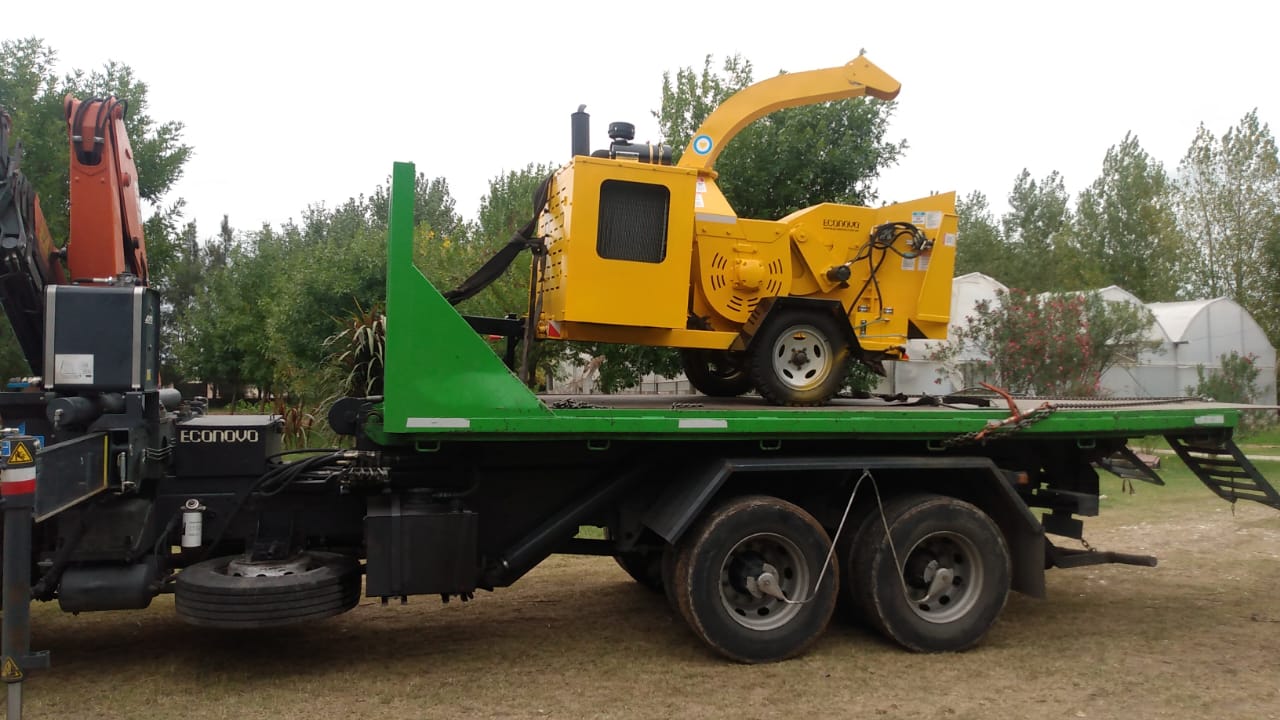 #Ambiente | El municipio adquirió una chipeadora para el tratamiento de ramas y restos de poda