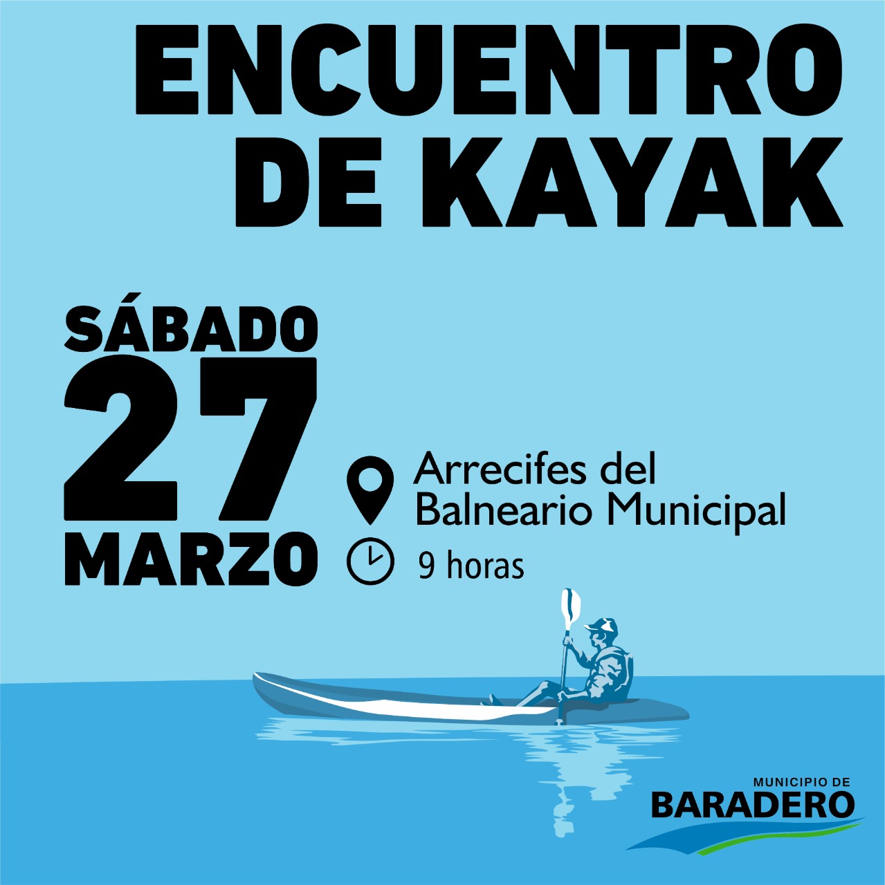 #VivíElDeporteEnBaradero | Reprogramación: este sábado se desarrollará el primer Encuentro de Kayaks