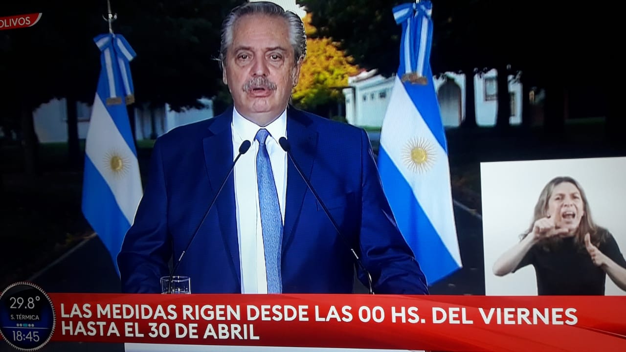 Coronavirus en la Argentina: una por una, cuáles son las nuevas restricciones que anunció Alberto Fernández
