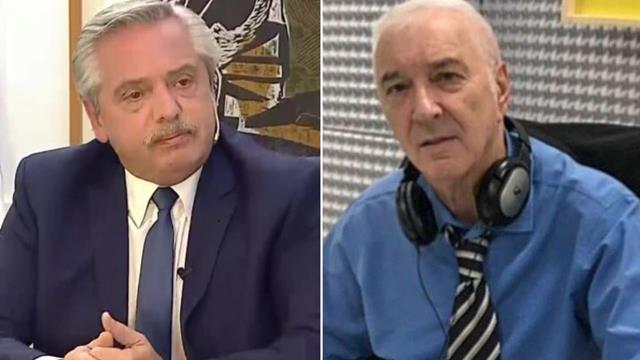 El dolor de Alberto Fernández por la muerte de Mauro Viale