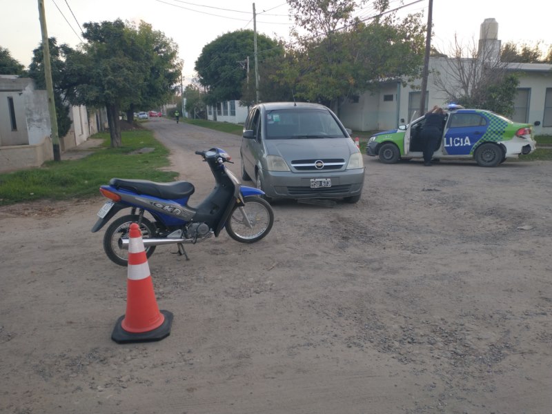Policiales: Accidente en Medrano y Castro Barros