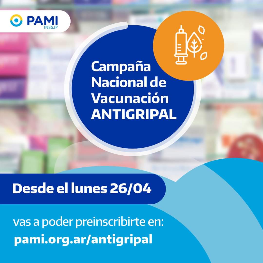 #Salud | Comenzó la Campaña de Vacunación Antigripal para adultos mayores