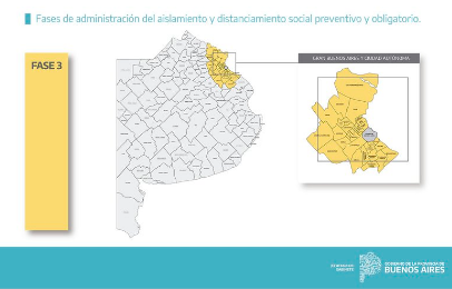 Baradero en fase 4: ¿Cuáles son los municipios bonaerenses que entraron a fase 3 y tendrán las mayores restricciones?