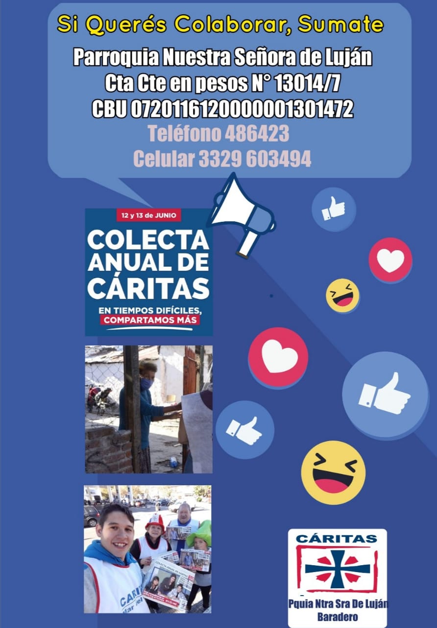 Cáritas. Mañana sigue la colecta anual