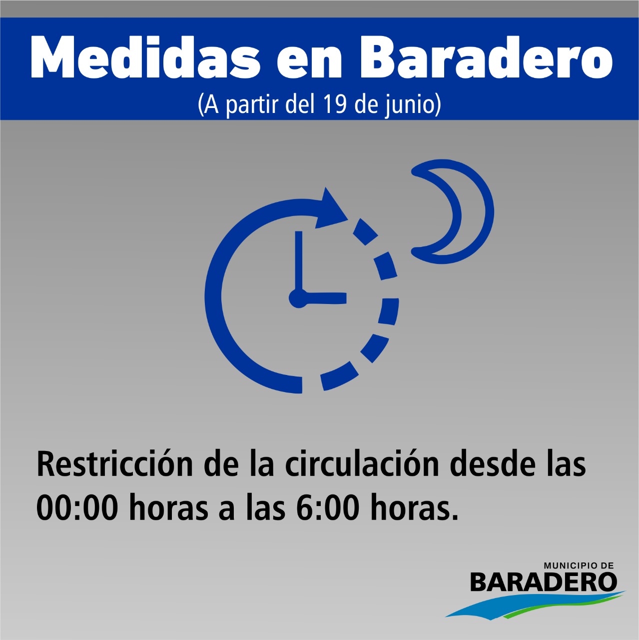 Baradero en Fase 3: el municipio informa tres nuevas medidas desde el sábado 19 de junio