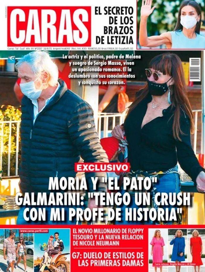 El sorpresivo romance de Moria Casán y el Pato Galmarini