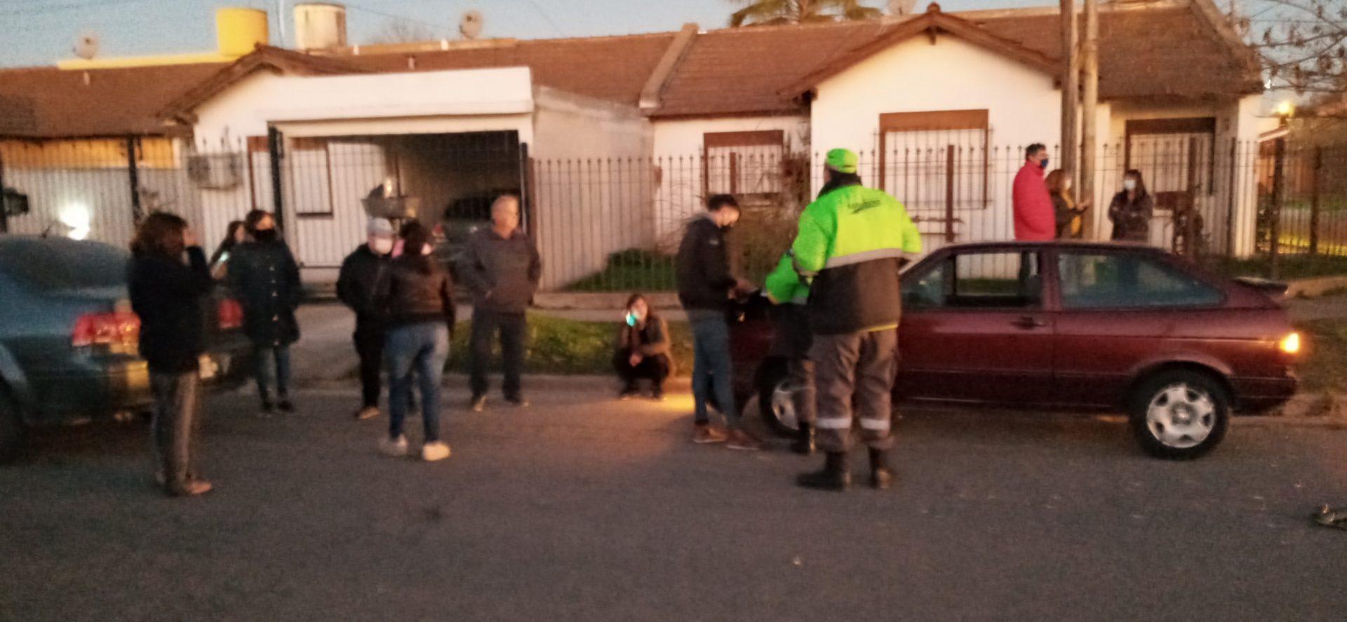 Hace Instantes. Otra vez un accidente en Mitre y Pueyrredon