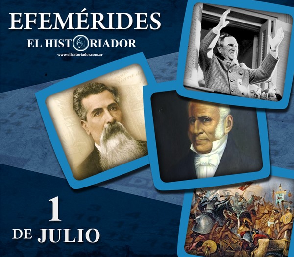 Efemérides del 1 de Julio