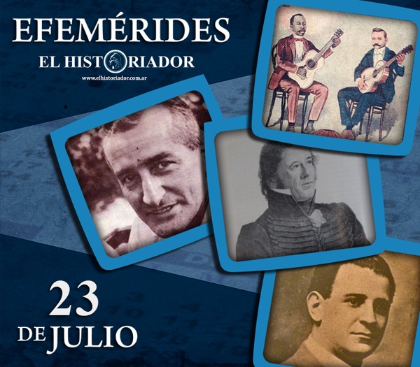 Efemérides: ¿Que pasó un 23 de Julio?