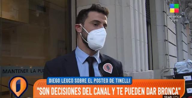 Diego Leuco opinó acerca de la furia de Marcelo Tinelli: «Estamos todos remando»