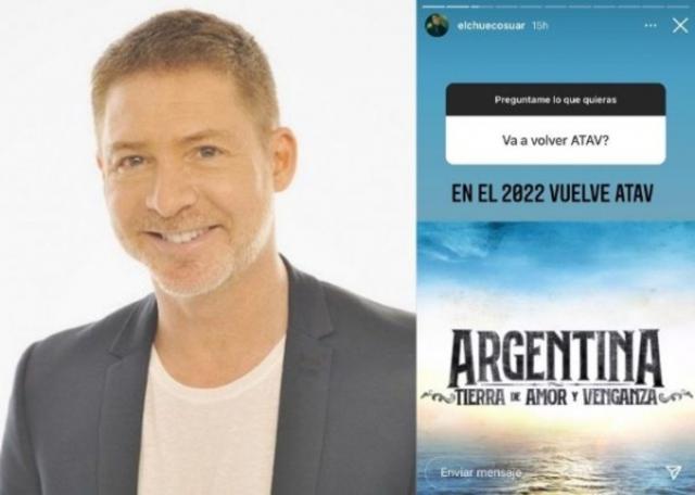 Adrián Suar: “En el 2022 vuelve Argentina, tierra de amor y venganza“