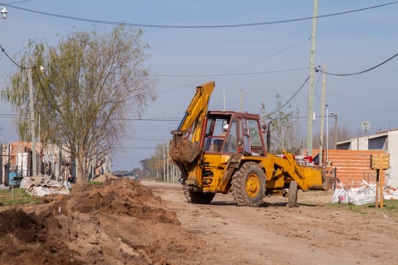 Obras para vivir mejor: el intendente puso en marcha las obras que beneficiarán a más de 460 baraderenses